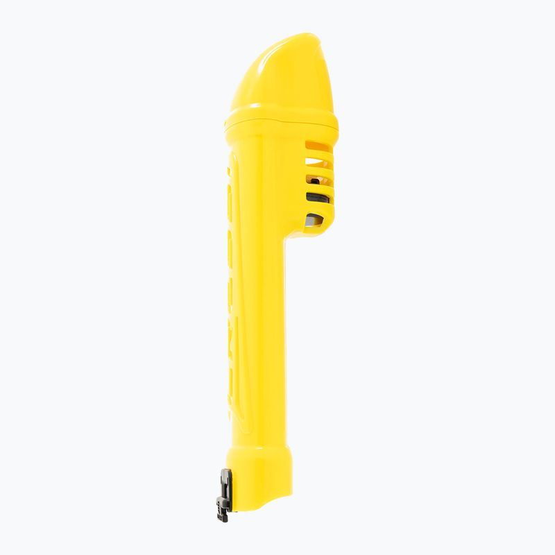 Masca facială completă pentru snorkeling Cressi Komodo Full Face black/yellow 9