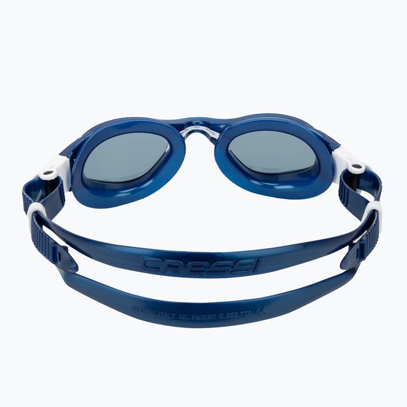 Ochelari înot Cressi Flash blue metal/white smoked 4