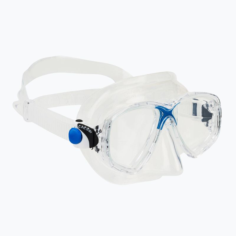 Set de snorkeling Cressi Palau Marea Dry Bag Set blue/azure 2
