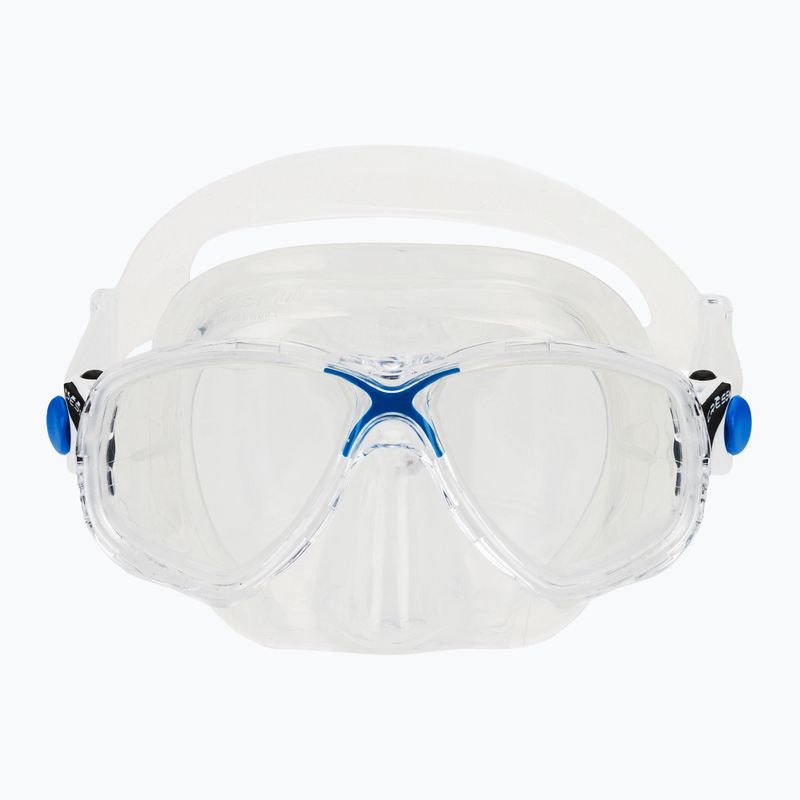 Set de snorkeling Cressi Palau Marea Dry Bag Set blue/azure 3