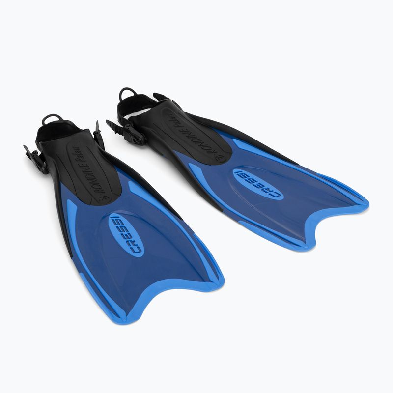 Set de snorkeling Cressi Palau Marea Dry Bag Set blue/azure 9