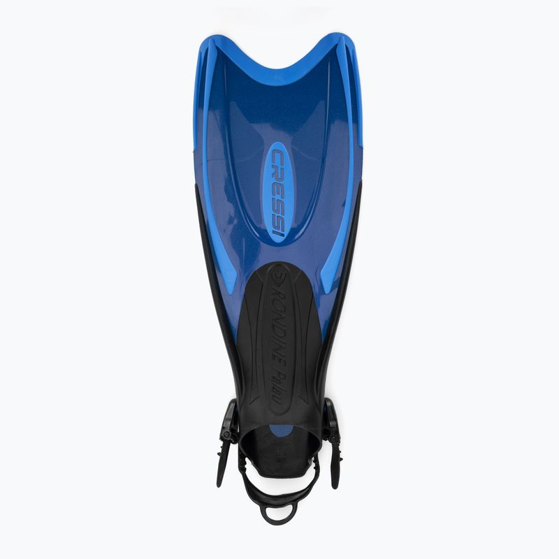 Set de snorkeling Cressi Palau Marea Dry Bag Set blue/azure 11