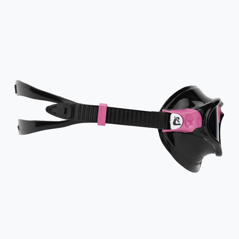 Mască de înot Cressi Cobra black/black/pink smoked 3