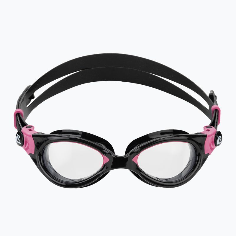 Ochelari de înot pentru femei Cressi Flash black/pink 2