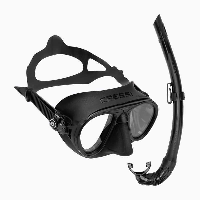 Cressi Calibro + Corsica set de scufundări negru DS435050