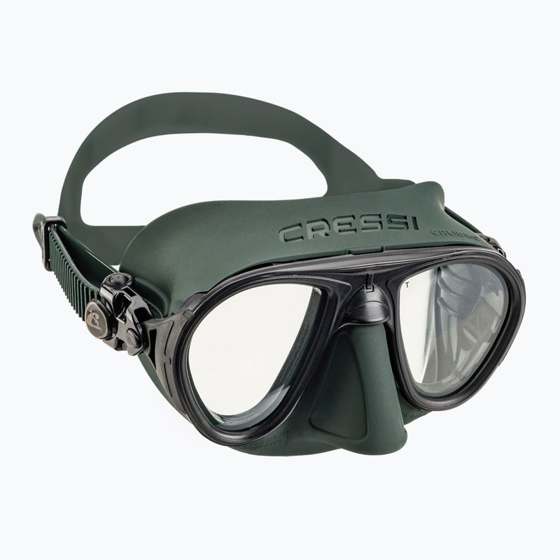 Cressi Calibro + Corsica set de mască + snorkel verde DS439850 2