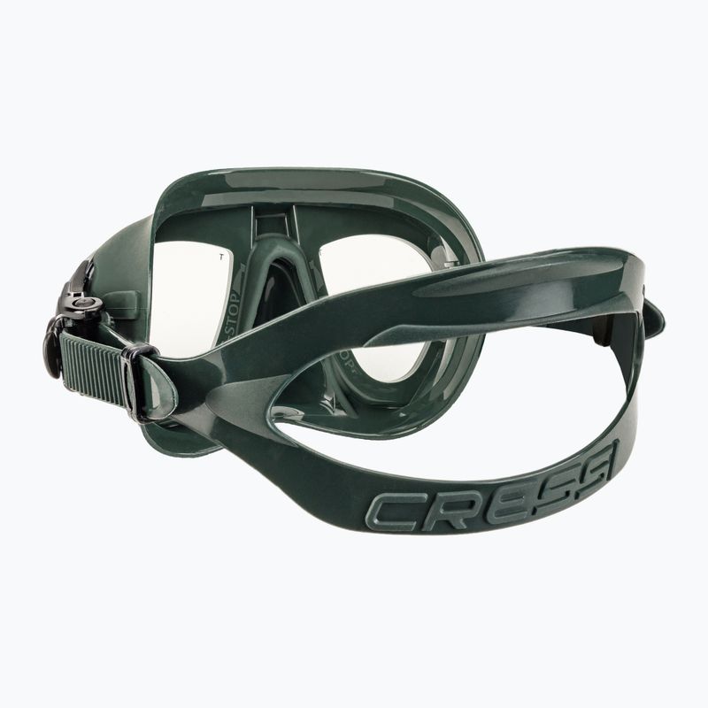 Cressi Calibro + Corsica set de mască + snorkel verde DS439850 5