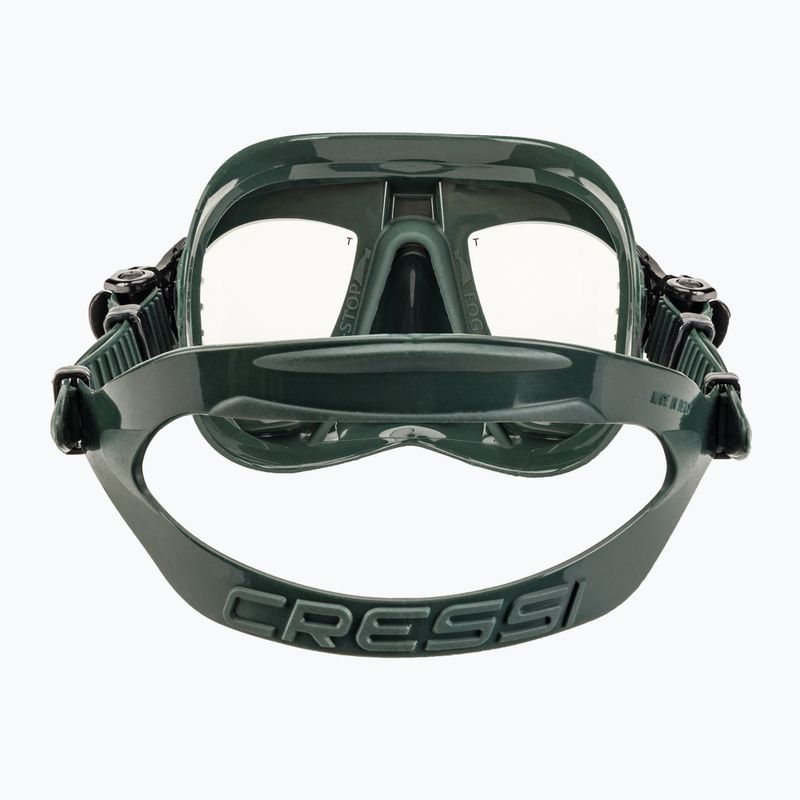 Cressi Calibro + Corsica set de mască + snorkel verde DS439850 6