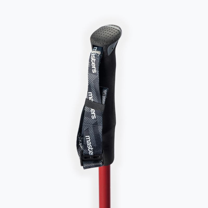 Bețe de mers Masters Trekking Pole Summit Light Nordic, roșu, 01S4419 3