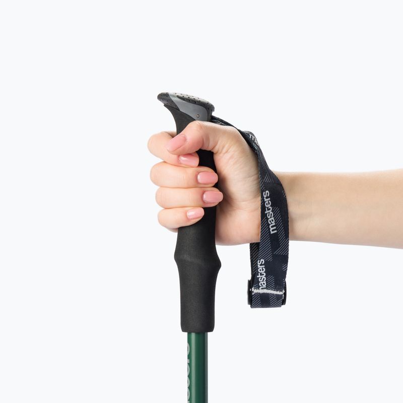 Bețe de trekking Masters Pole Summit Light, verde, 01S4519 4