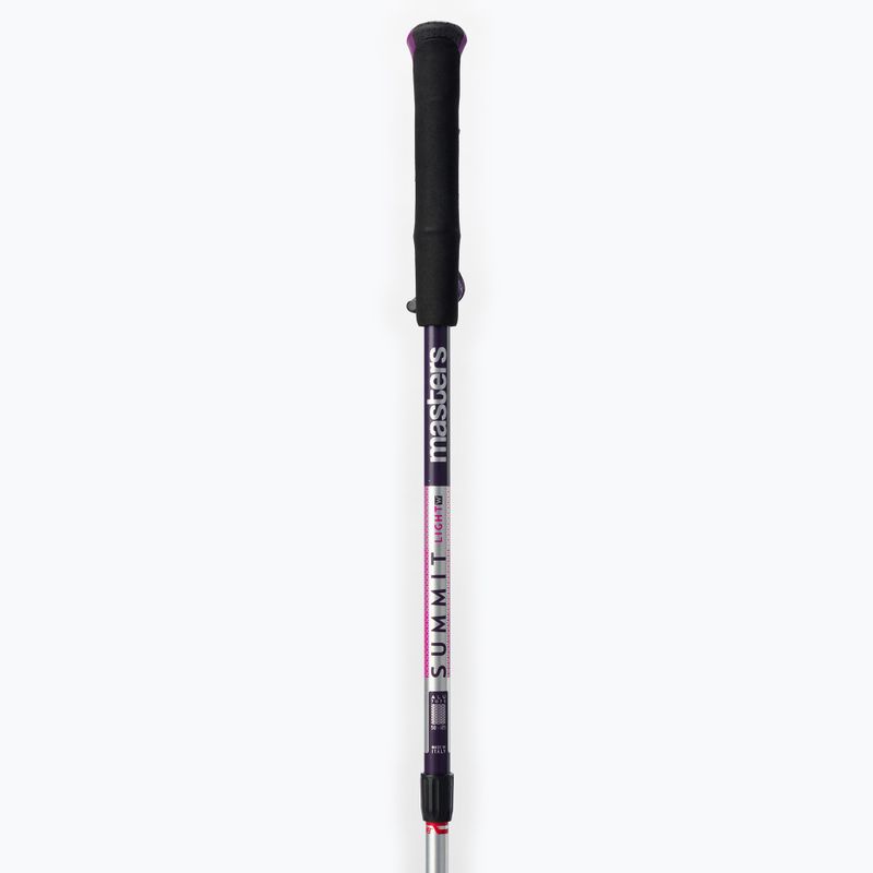 Bețe de trekking pentru femei Masters Trekking Pole Summit Light Woman, argintiu, 01S4619 2