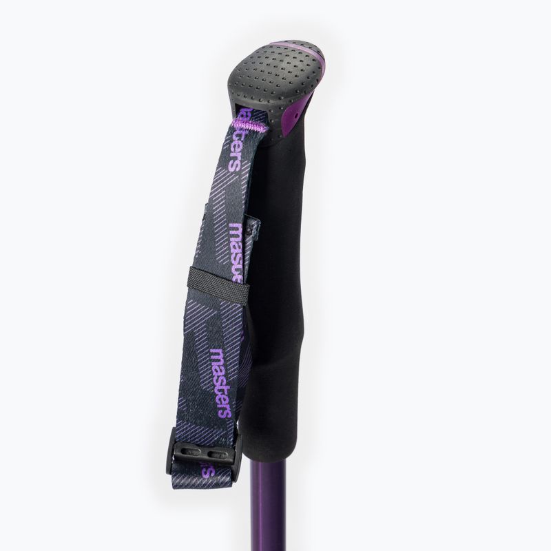 Bețe de trekking pentru femei Masters Trekking Pole Summit Light Woman, argintiu, 01S4619 3
