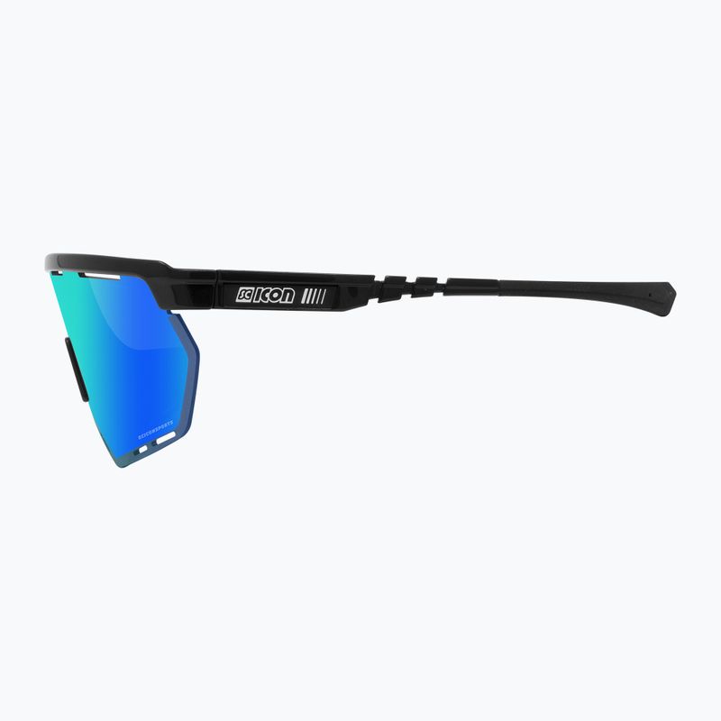 Ochelari de ciclism SCICON Aerowing negru lucios/scnpp multimirror albastru EY26030201 4