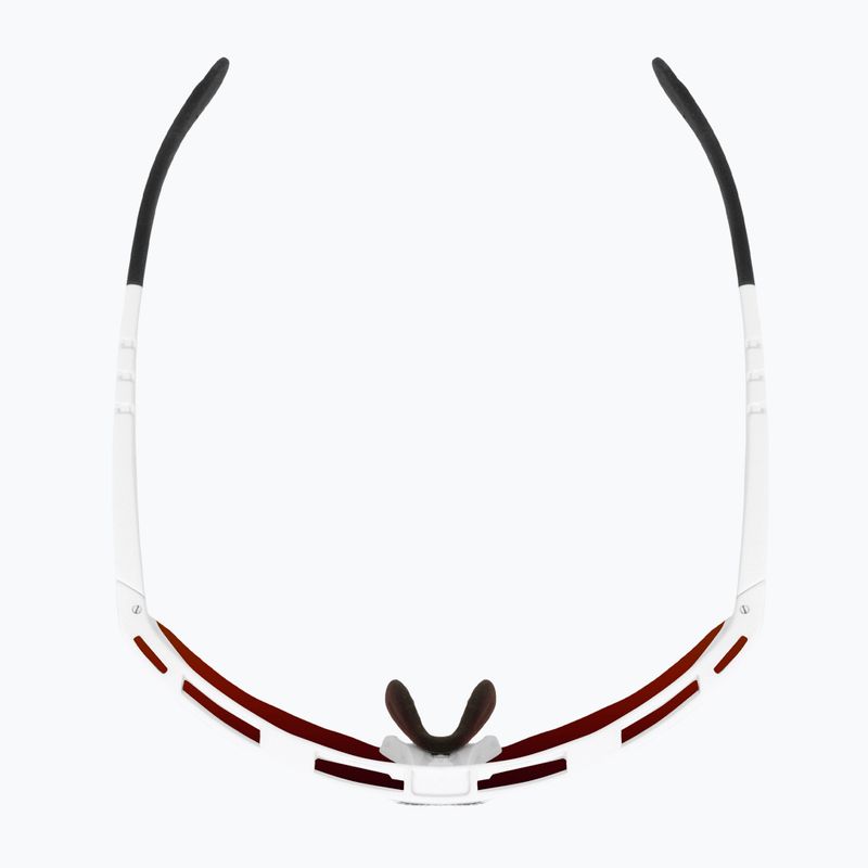 Ochelari de ciclism SCICON Aeroshade Kunken alb lucios/scnpp multimirror roșu EY31060800 6