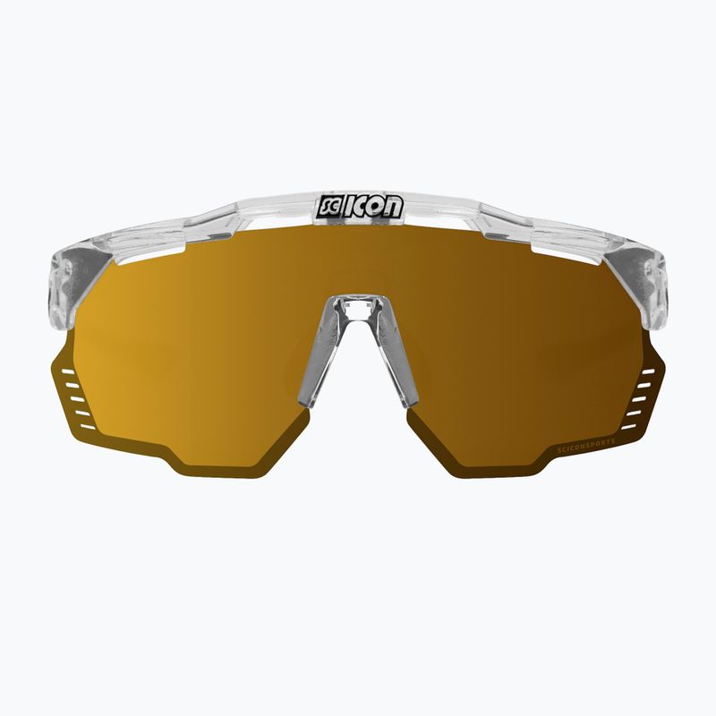 Ochelari de ciclism SCICON Aeroshade Kunken crystal gloss/scnpp multimirror bronze EY31070700 3