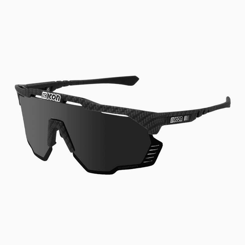 Ochelari de soare SCICON Aeroshade Kunken carbon mat/scnpp multimirror silver EY31081200