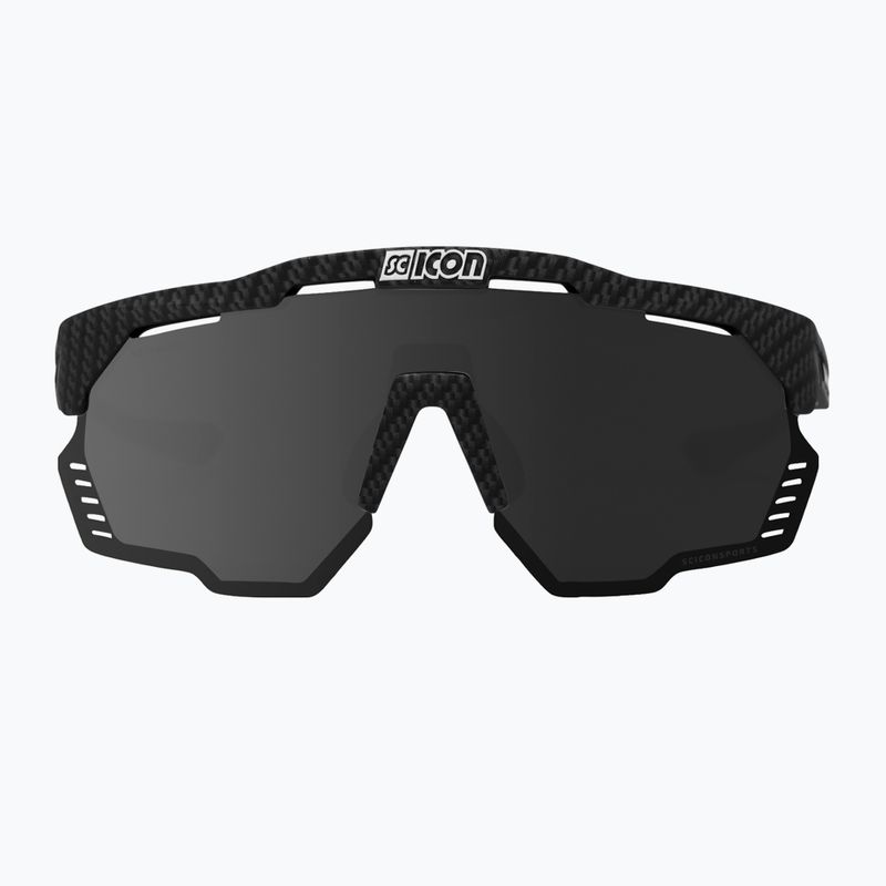 Ochelari de soare SCICON Aeroshade Kunken carbon mat/scnpp multimirror silver EY31081200 2