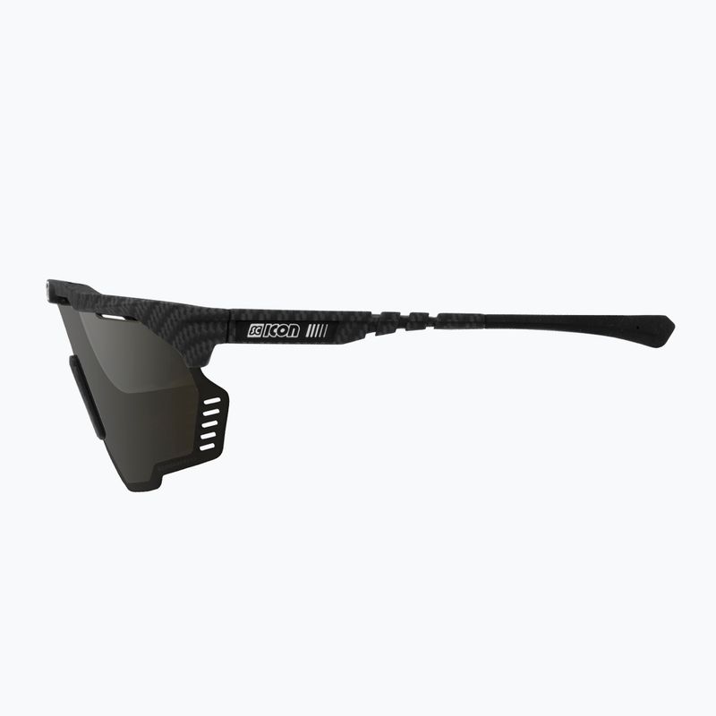 Ochelari de soare SCICON Aeroshade Kunken carbon mat/scnpp multimirror silver EY31081200 3
