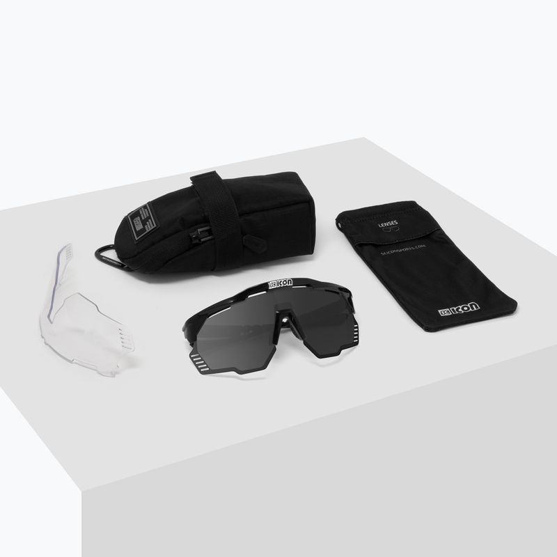 Ochelari de soare SCICON Aeroshade Kunken carbon mat/scnpp multimirror silver EY31081200 6