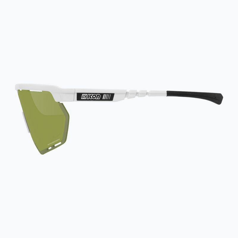 SCICON Aerowing ochelari de ciclism SCICON Aerowing alb lucios/scnpp verde EY26150800 7