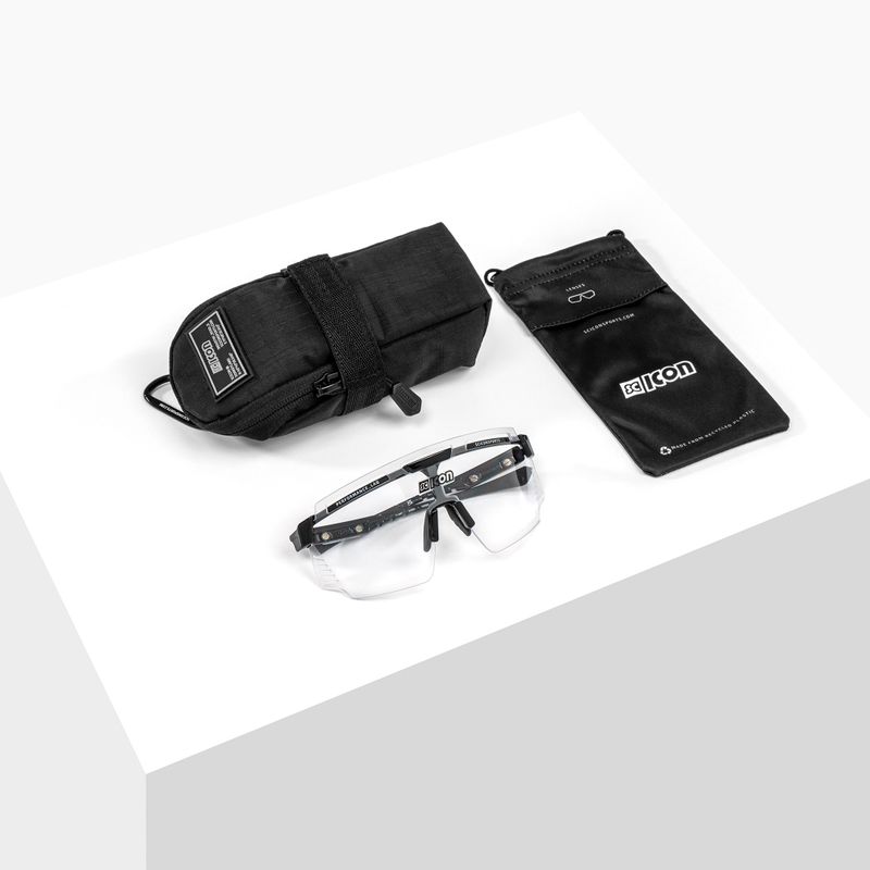 Ochelari de ciclism SCICON Aerowatt alb lucios/scnpp fotocromic argintiu EY37010800 6
