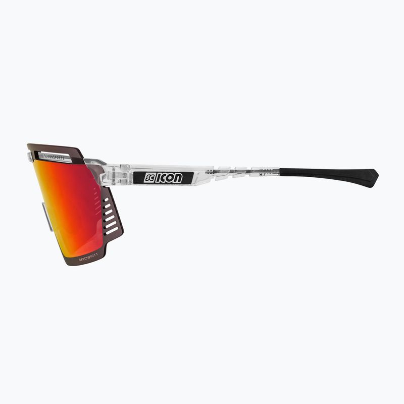 Ochelari de ciclism SCICON Aerowatt crystal gloss/scnpp multimirror red EY37060700 4