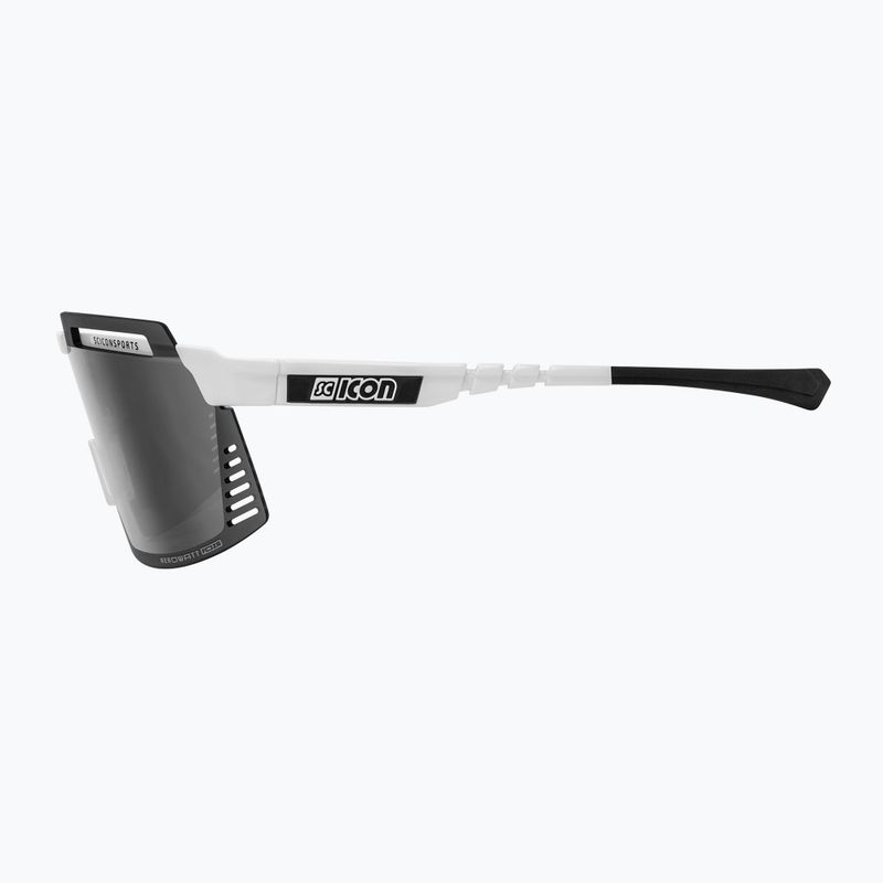Ochelari de ciclism SCICON Aerowatt Foza alb lucios/scnpp multimirror argintiu EY38080800 4