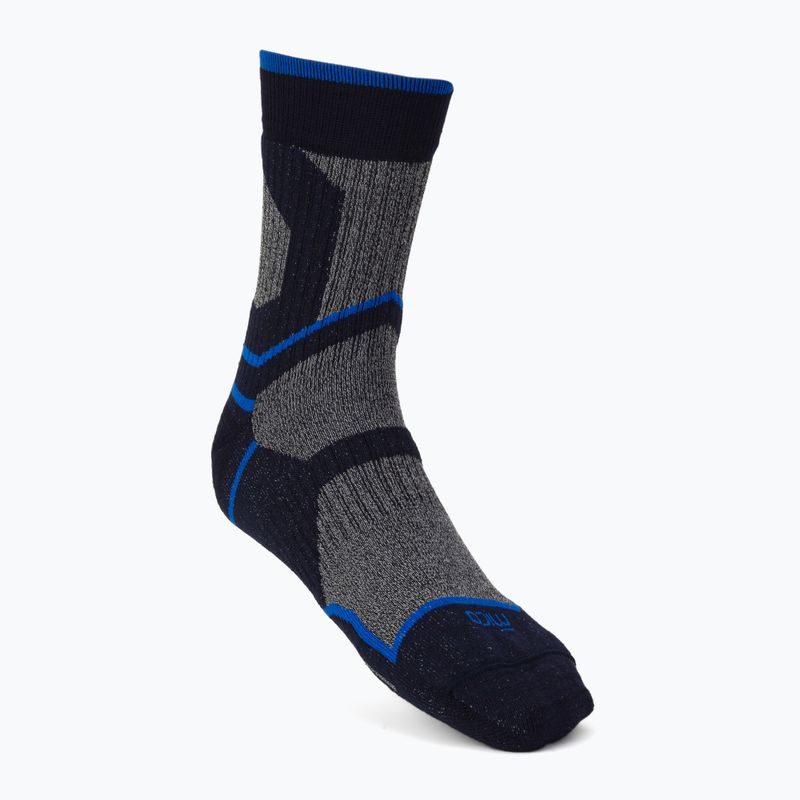 Mico Medium Weight Trek Crew Extra Dry șosete de trekking albastru marin CA03058