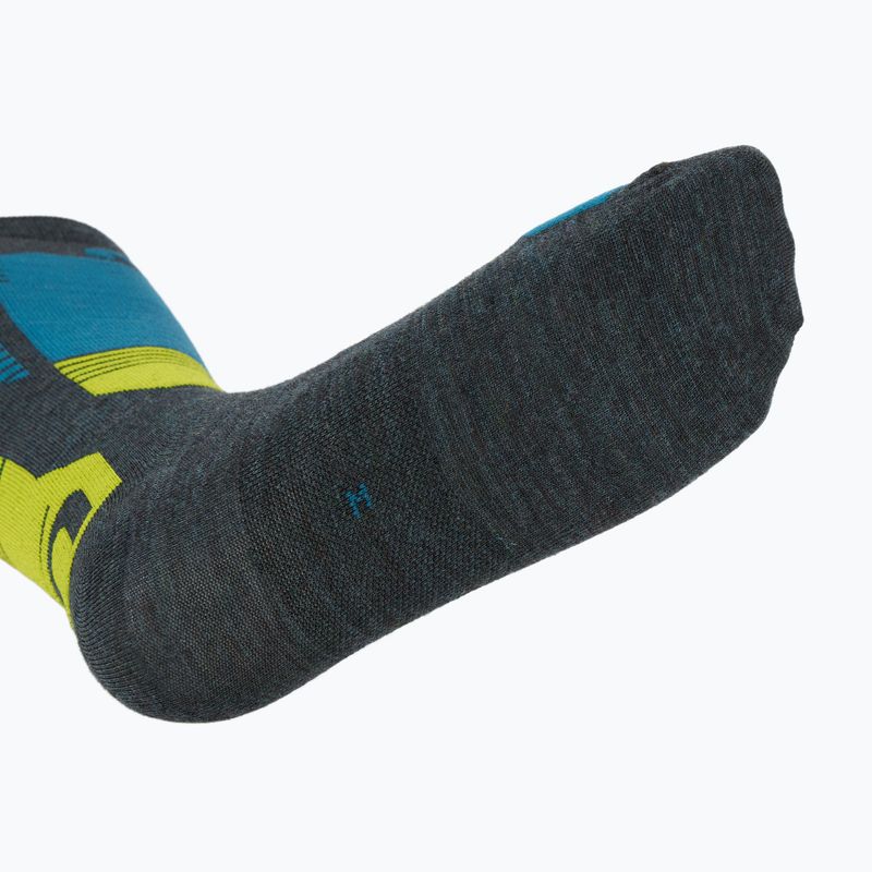 Șosete de schi  Mico Light Weight Superthermo Natural Merino Ski ottanio mel 4