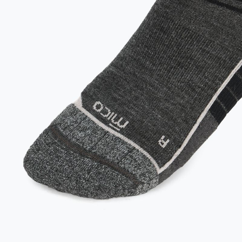 Șosete de schi Mico Medium Weight Superthermo Natural Marino Ski antracite mel 3