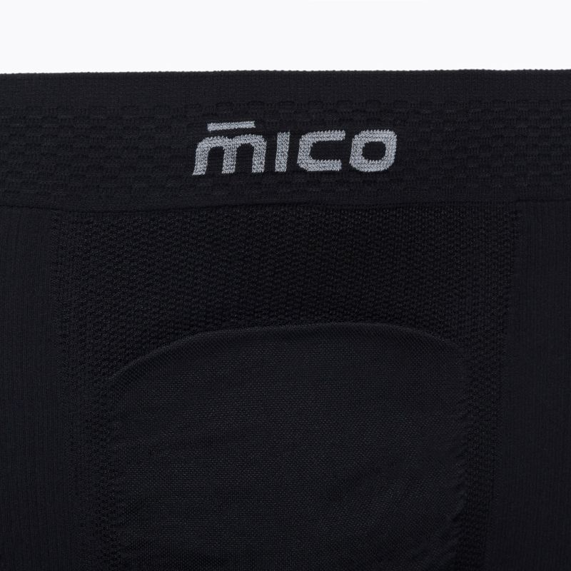 Boxeri termici pentru bărbați Mico P4P Skintech Odor Zero Ionic+ negru IN01789 3