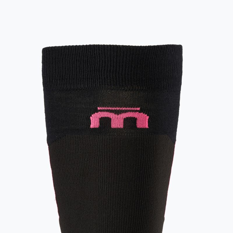Șosete de schi Mico Medium Weight Warm Control Ski nero fucsia fluo 3