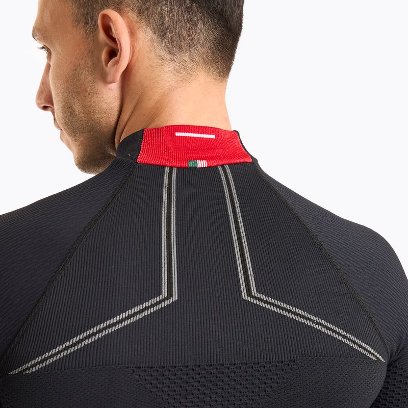 Bluză termică pentru bărbați Mico M1 Mock Neck nero 4