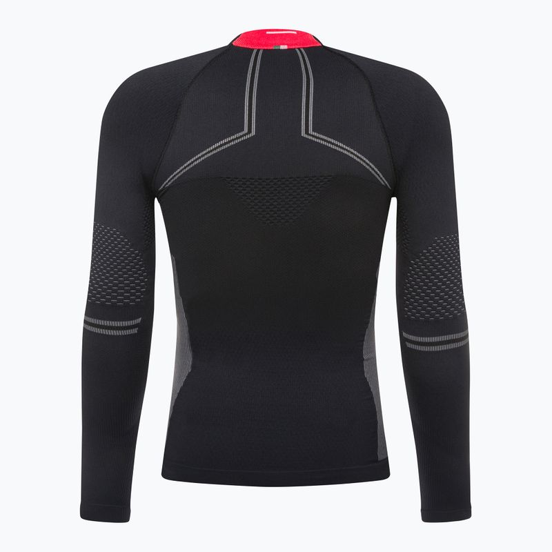 Bluză termică pentru bărbați Mico M1 Mock Neck nero 7