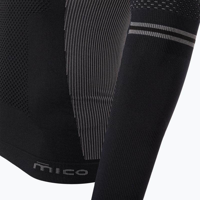 Bluză termică pentru bărbați Mico M1 Mock Neck nero 8