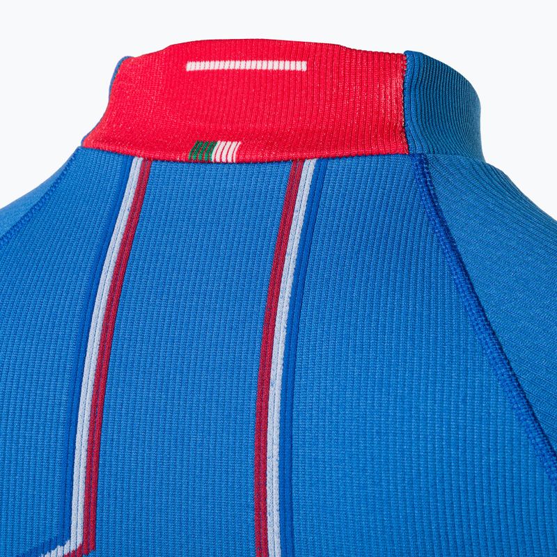Bluză termică pentru bărbați Mico M1 Mock Neck cobalto 10