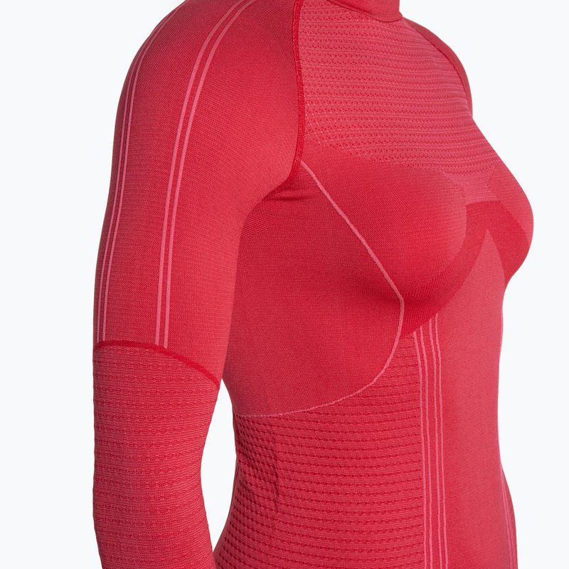 Bluză termică damă Mico Odor Zero Round Neck fresia 7