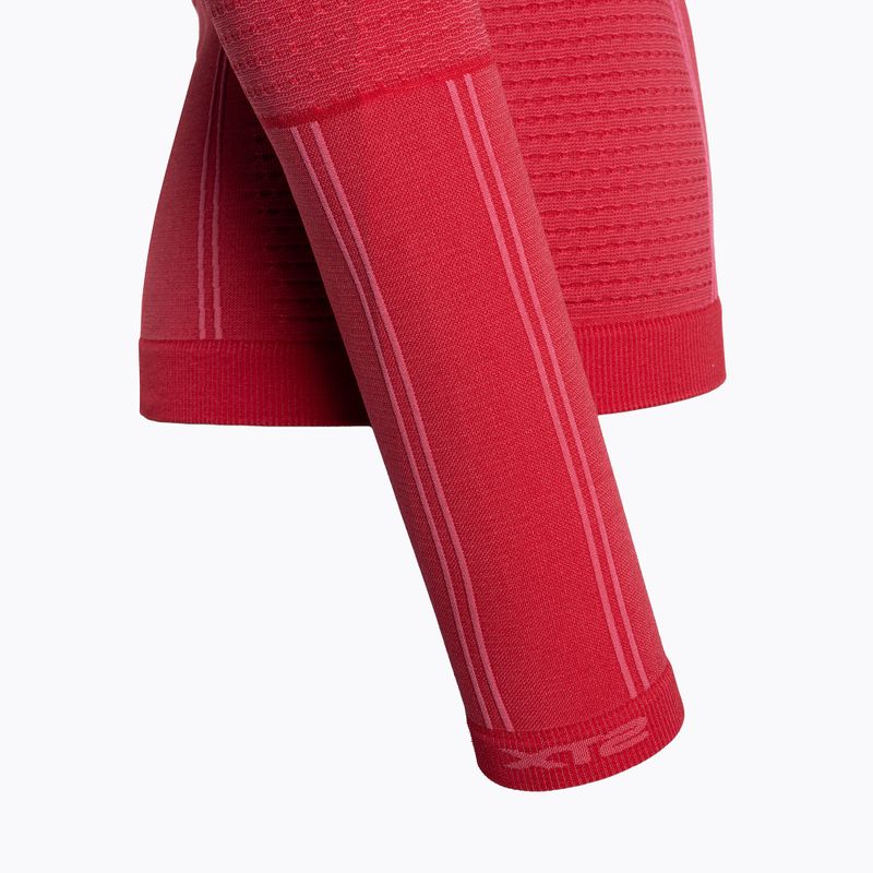 Bluză termică damă Mico Odor Zero Round Neck fresia 8