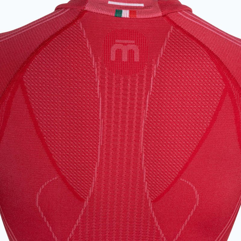Bluză termică damă Mico Odor Zero Round Neck fresia 9