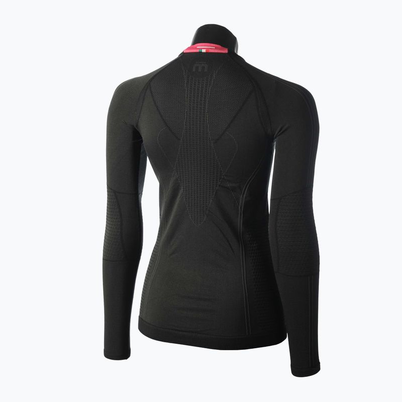 Mico Odor Zero Round Neck tricou termic pentru femei negru IN01455 2