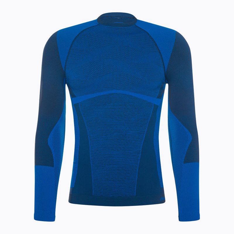 Bluză termică pentru bărbați Mico Warm Control Round Neck piombo 5