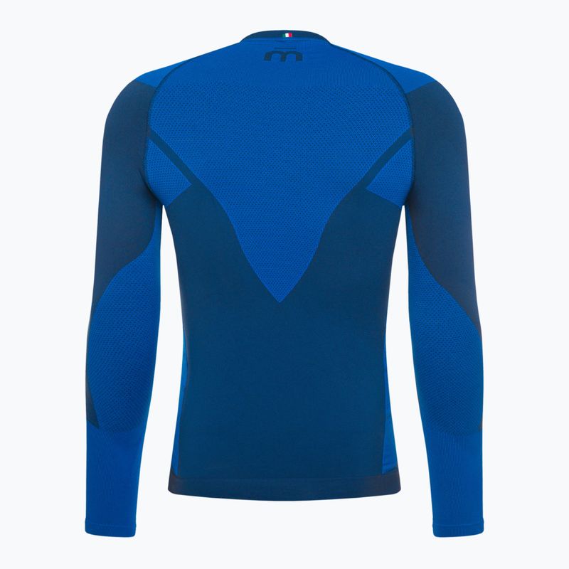Bluză termică pentru bărbați Mico Warm Control Round Neck piombo 6