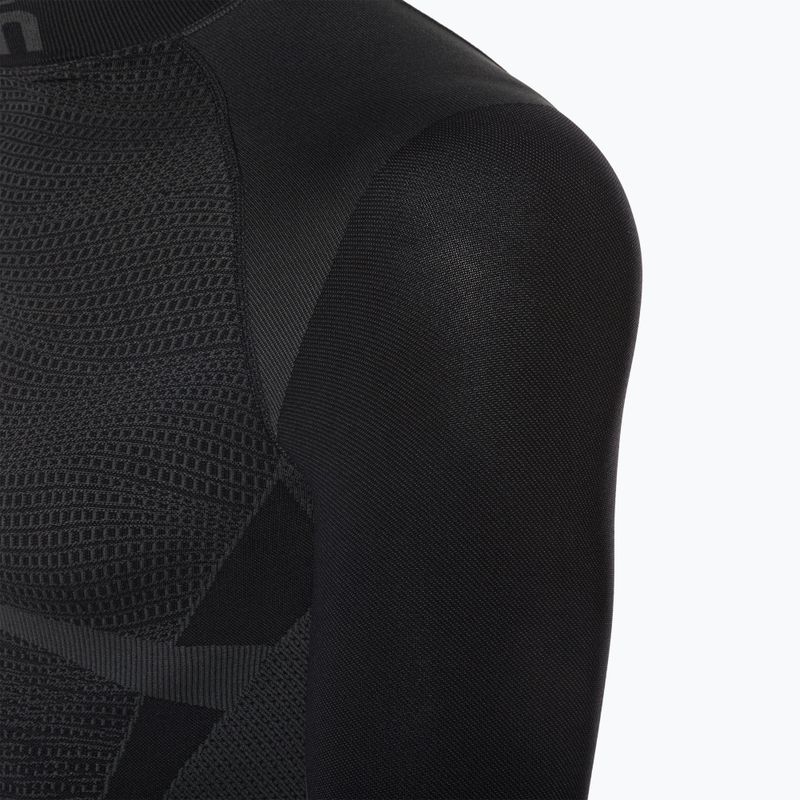 Bluză termică pentru bărbați Mico Warm Control Mock Neck nero 8