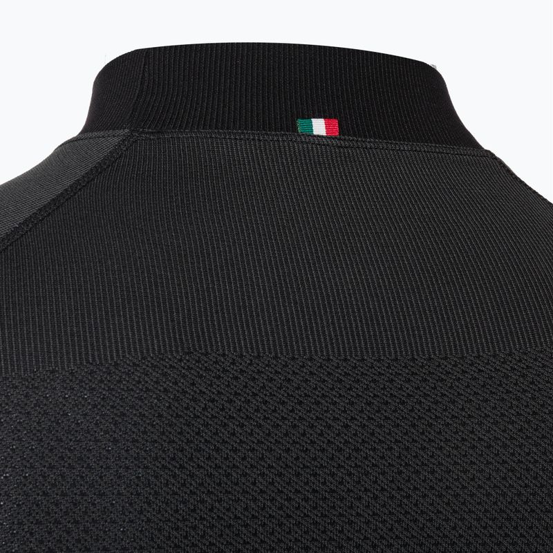 Bluză termică pentru bărbați Mico Warm Control Mock Neck nero 9