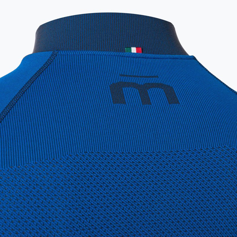 Bluză termică pentru bărbați Mico Warm Control Zip Neck piombo 4