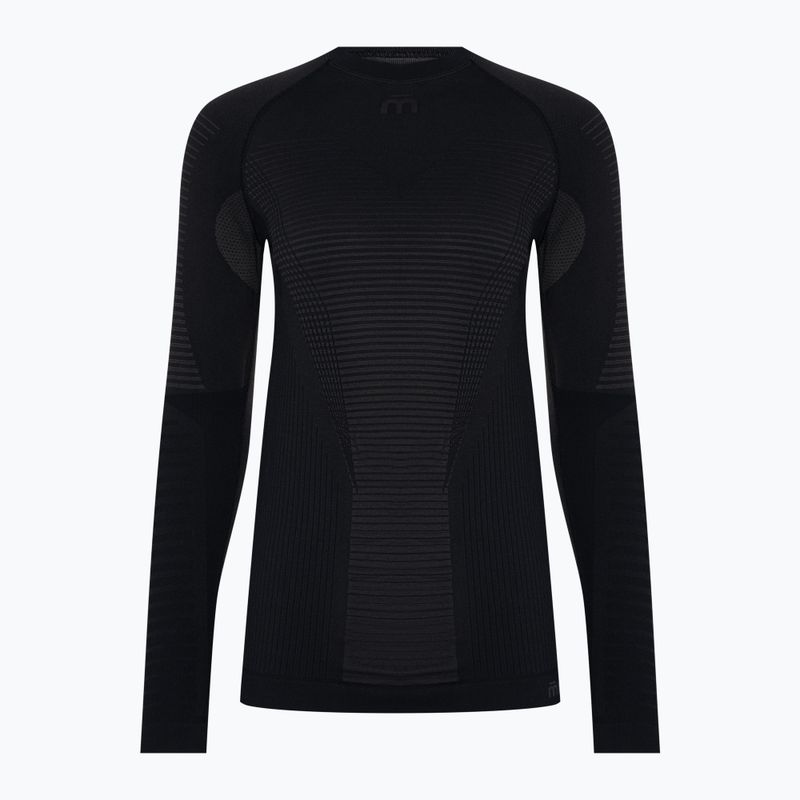 Bluză termică damă Mico Warm Control Round Neck nero 5