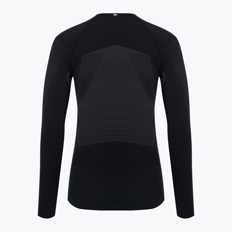 Bluză termică damă Mico Warm Control Round Neck nero 6