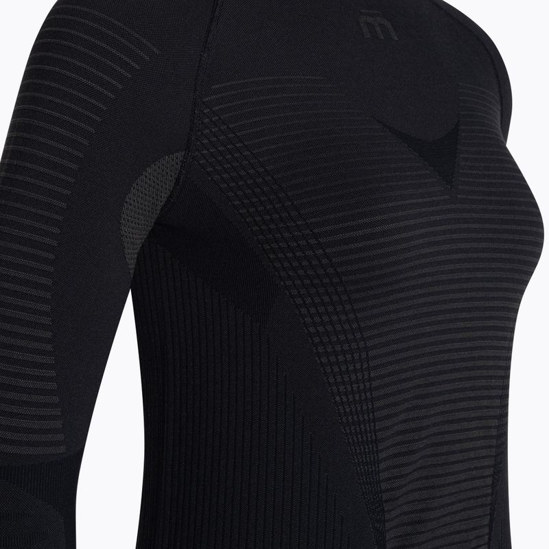 Bluză termică damă Mico Warm Control Round Neck nero 7