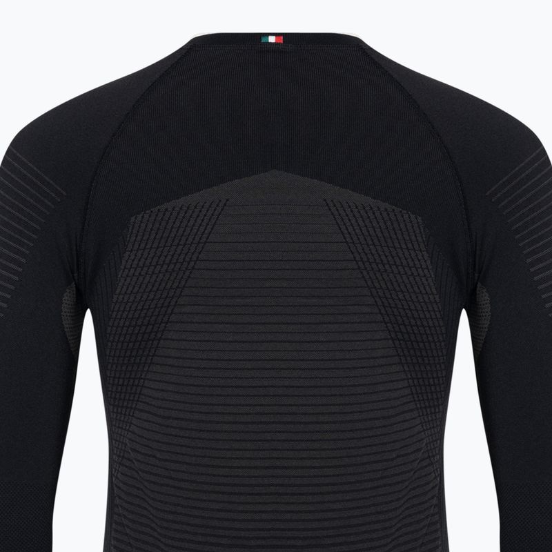Bluză termică damă Mico Warm Control Round Neck nero 9