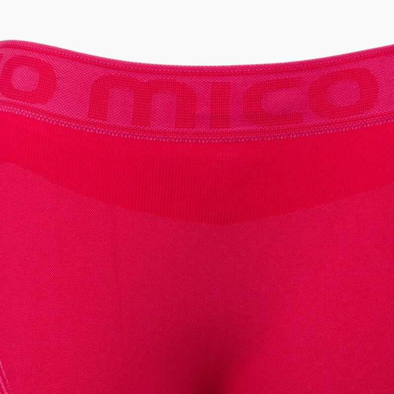 Pantaloni termici pentru femei Mico Warm Control roz CM01858 3